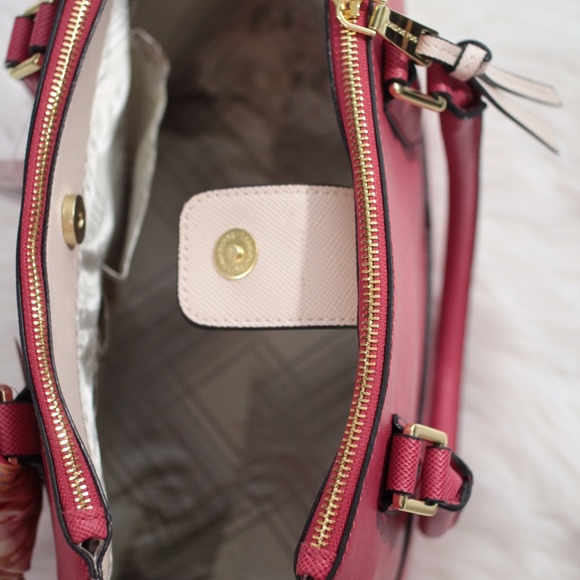 SOLD London Fog Purse Handbag Structured Tote New - Picture 6 of 7
