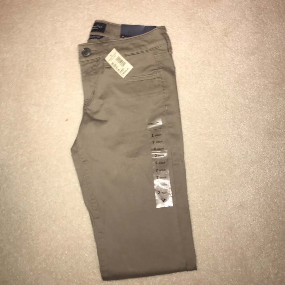 American Eagle Brown Jeggings