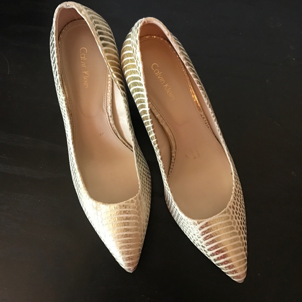 Calvin Klein heels, size 8,5