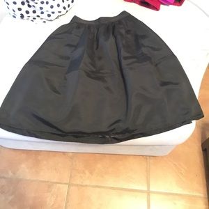 Black Express high waist Midi skirt