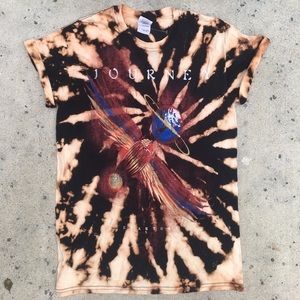 Journey Bleached Band T-Shirt