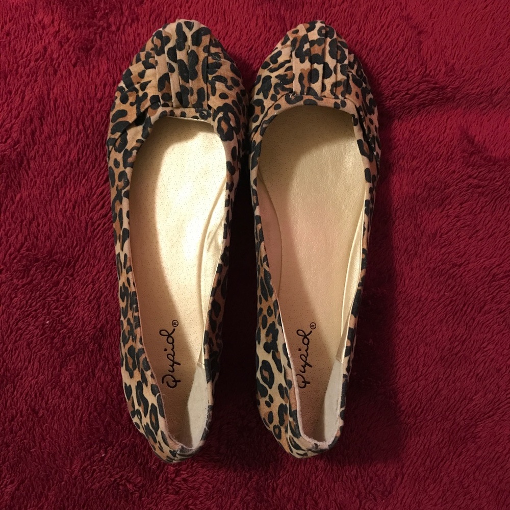 Animal Print Flats