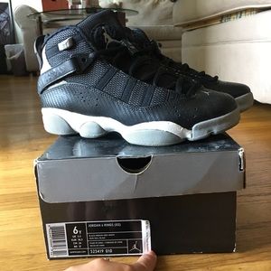 Jordan 6 Rings Size 6 Boys