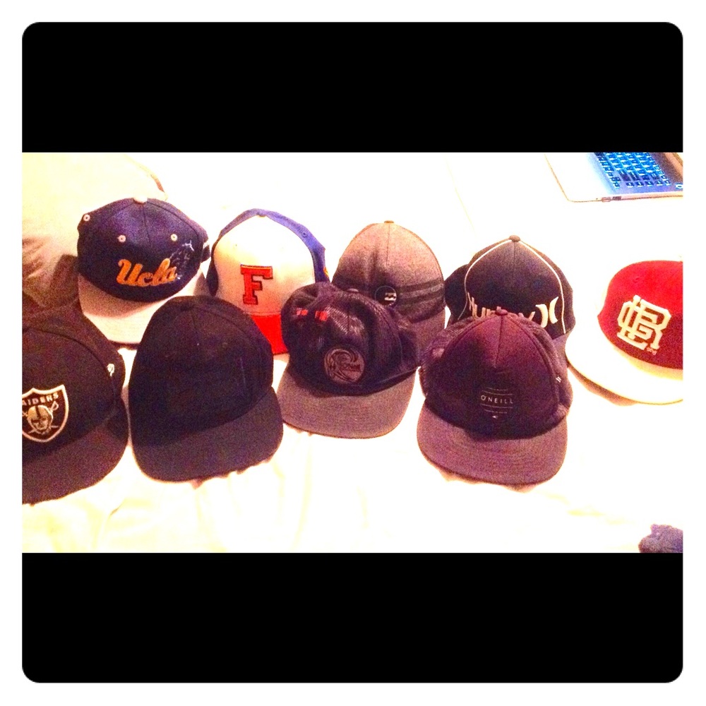 All different kinds of hats!