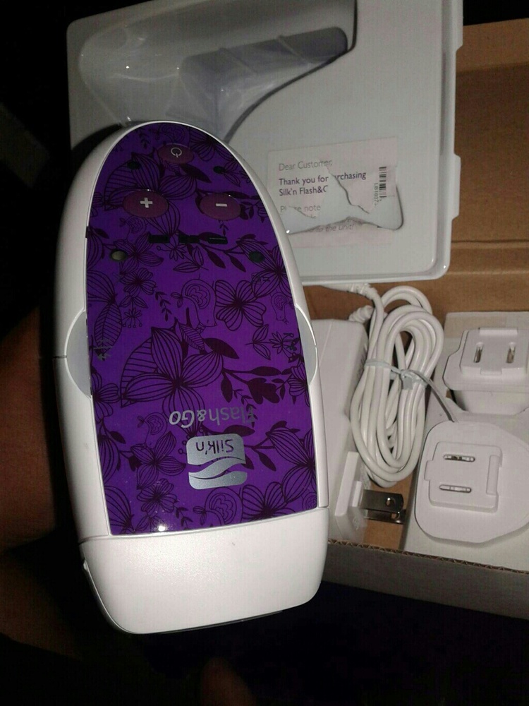 purple and black Silk'n Flash Go