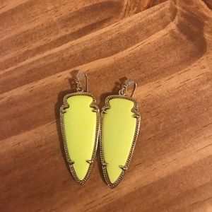 Kendra Scott Skylar Earrings in Yellow