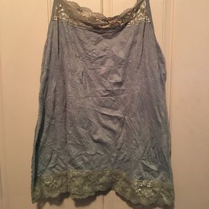 Green plus size 2X Maurice's tank