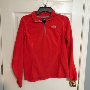North face 3/4 zip up jacket‼️