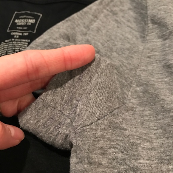 Black & Gray casual tees - Picture 3 of 3