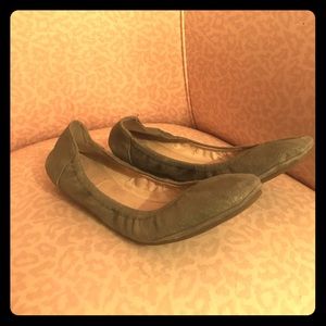 Vince Camuto Ellen Silver Ballet Flats