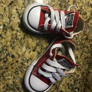 Red converse