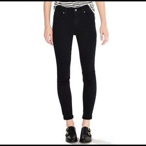 LEVI'S 721 High Rise Skinny FADED Jeans