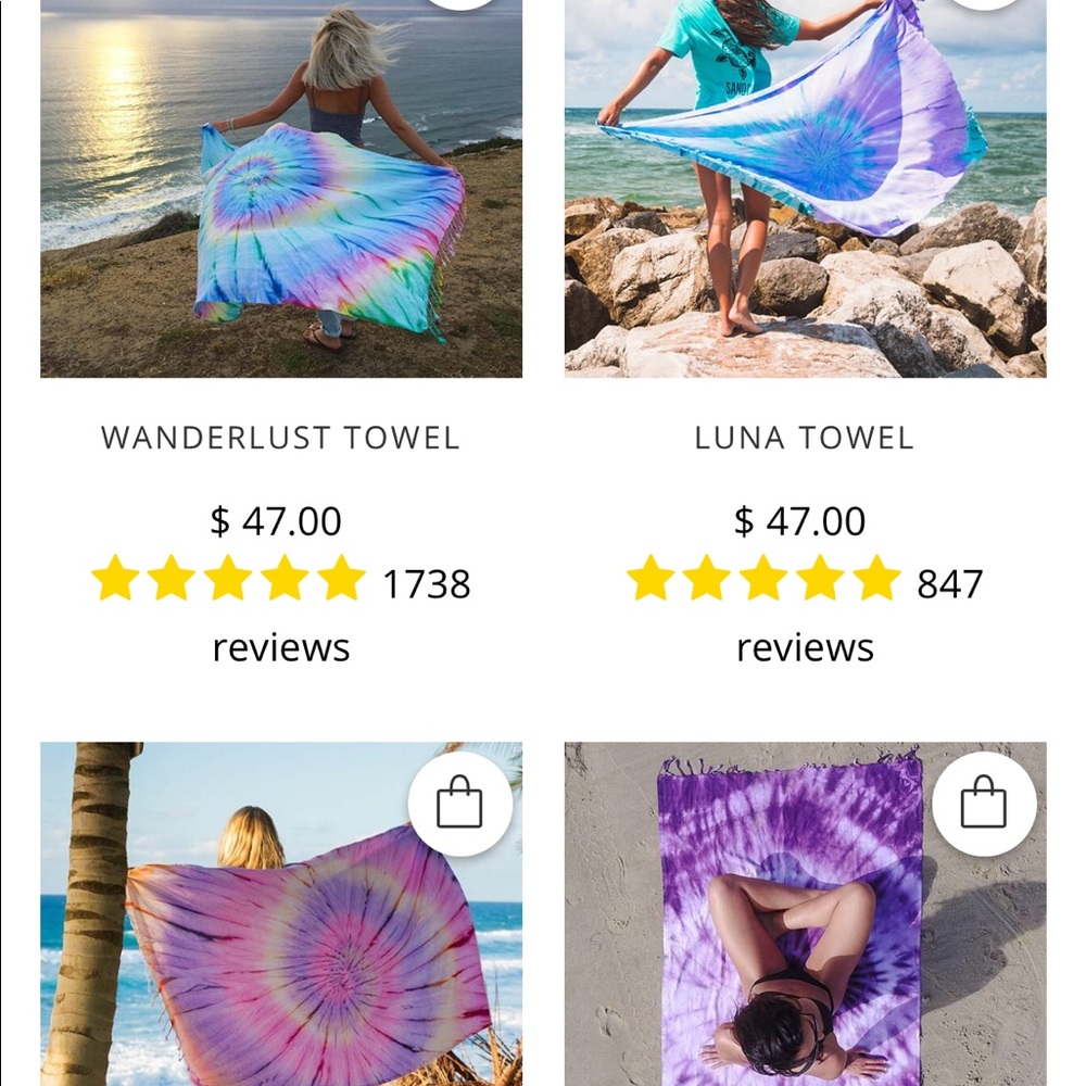 USE CODE KatyCam25 FOR 25% OFF SANDCLOUD PRODUCTS!