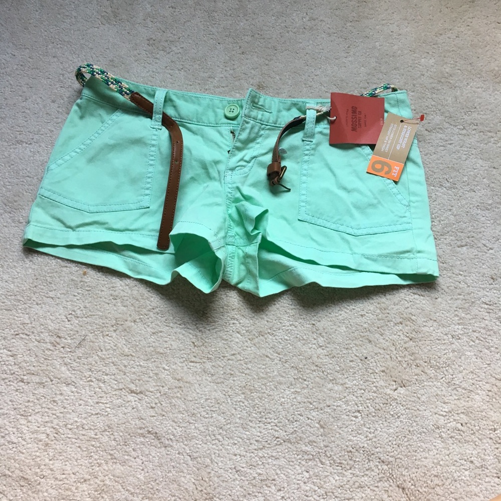 Teal shorts!