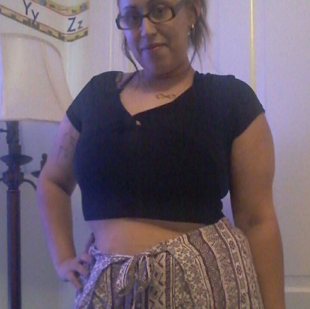 Black Crop Top