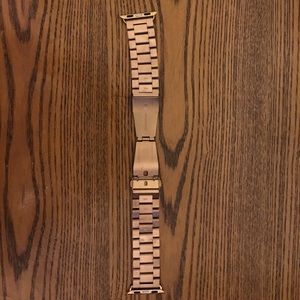 stainless steal gold/rose gold Apple Watch band