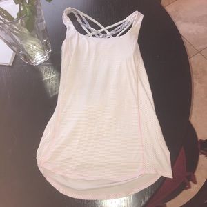 Lululemon tank with built-in sports bra