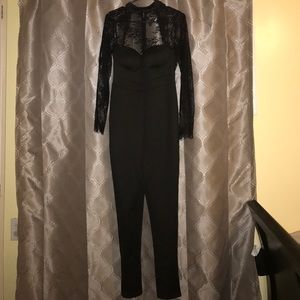 Black jumpsuit