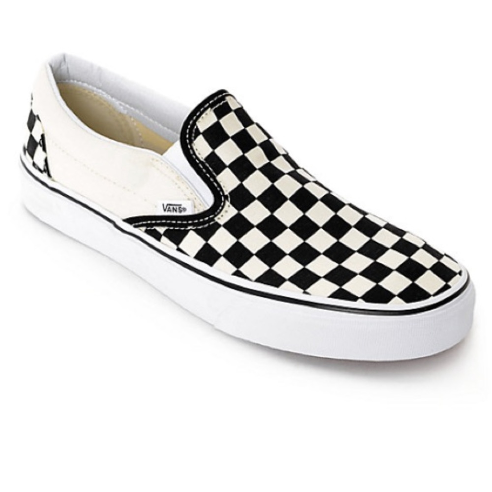 Brand New Checkered Vans Men's 7 Women's 8.5