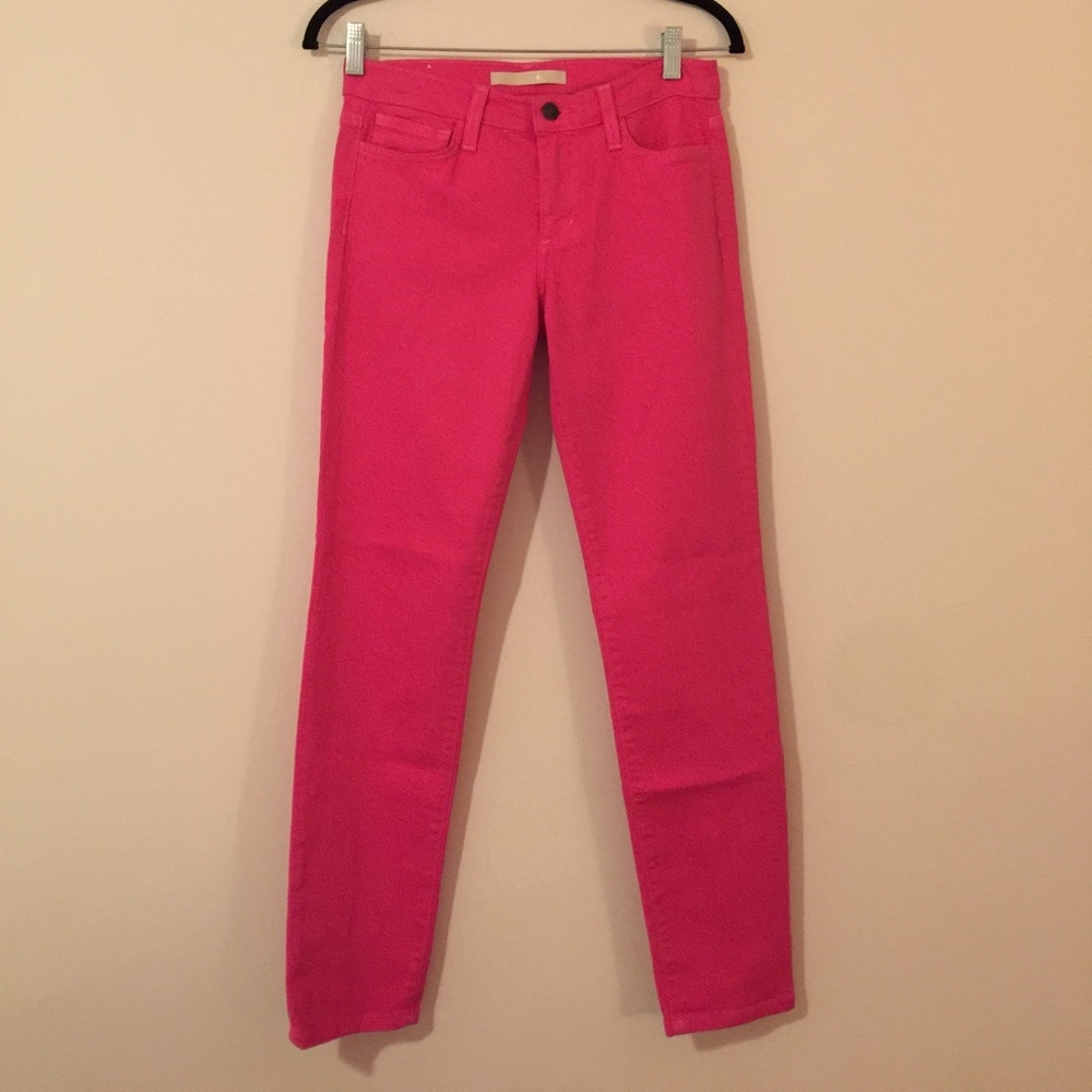NWT Joe's Straight Ankle Pink Jeans Size 27