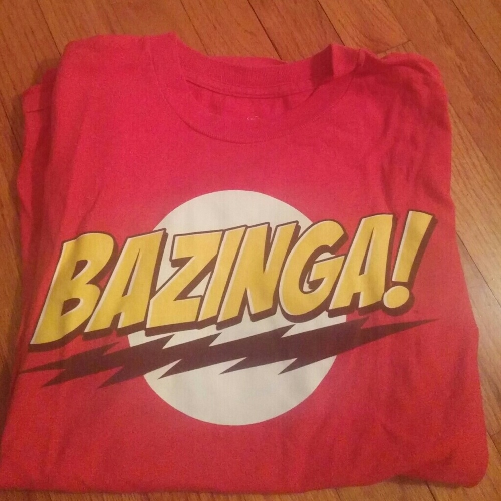 Big Bang Theory Bazinga t shirt