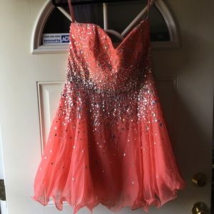 Short A-Line Prom dress