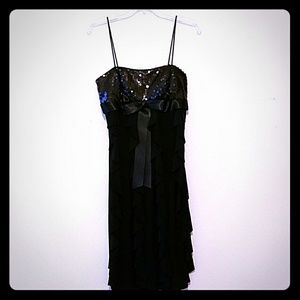 Black homecoming/prom dress