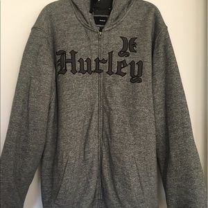 Men's Hurley zip up sweater