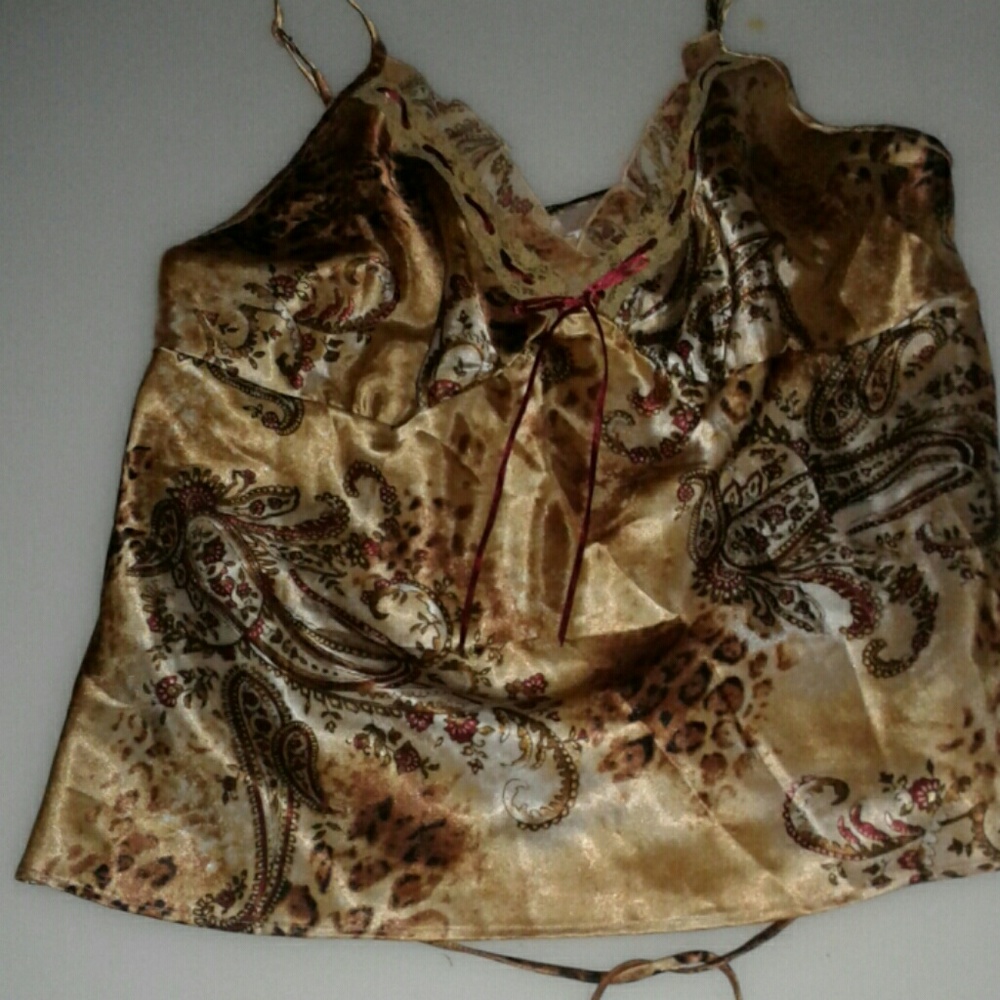 Secret Treasures Jungle Print Large Polyester Cami