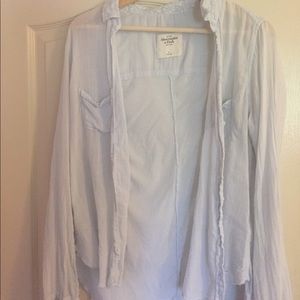 Abercrombie and Fitch Light Chambray Blouse