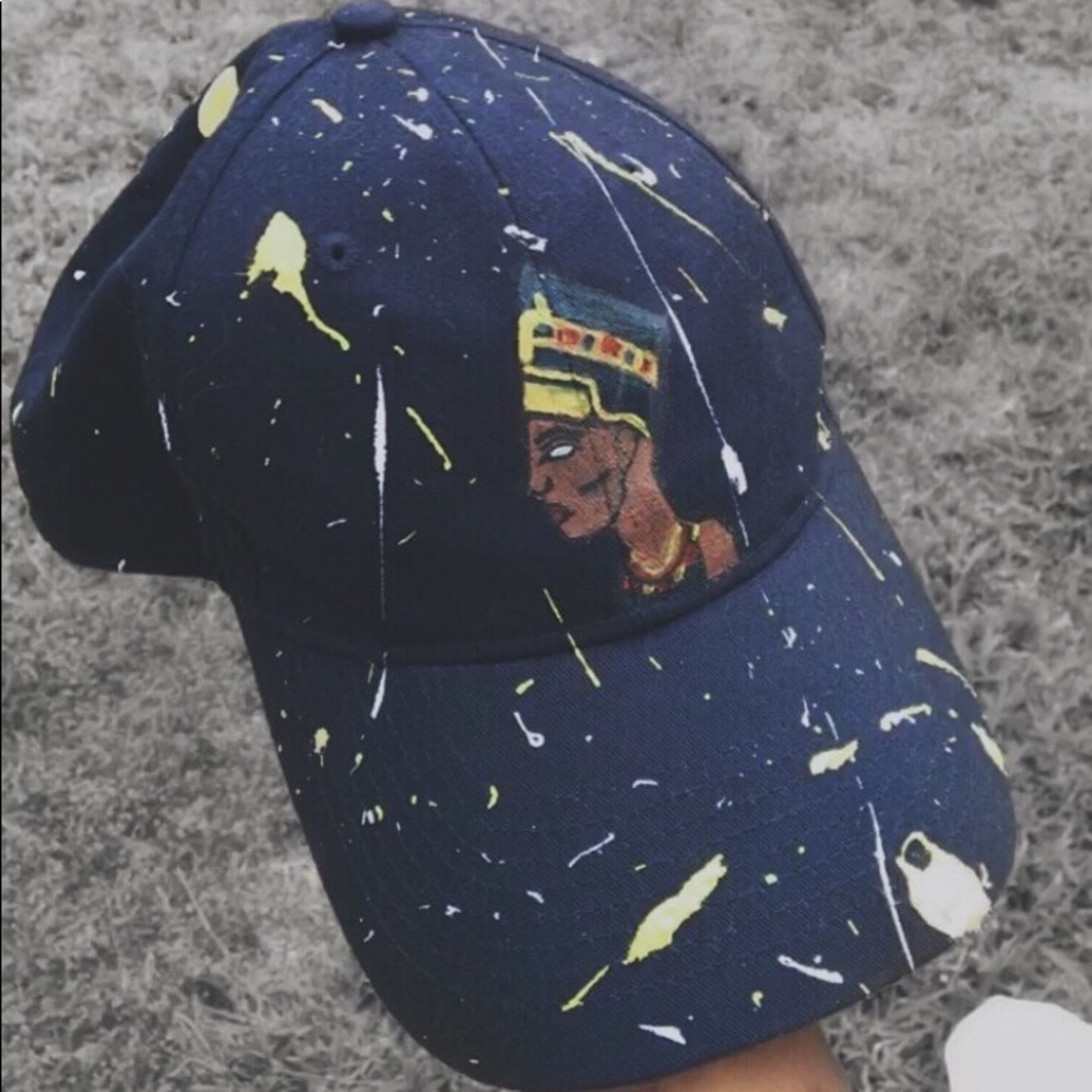 Hand painted dad hat 💎
