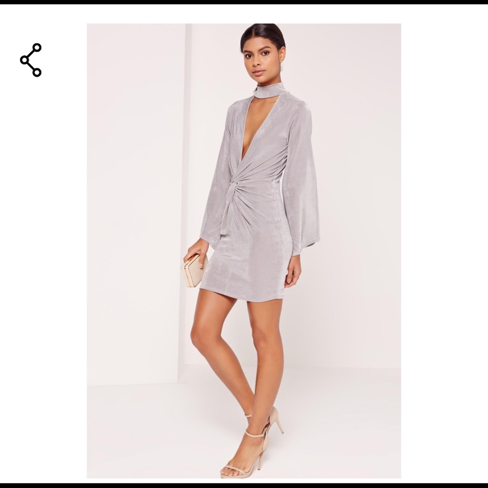 *Never Worn* Missguided grey dress!