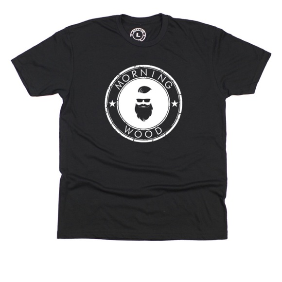 Morning Wood Bamboo Other - Trendy Men's T-shirt - Moonlight