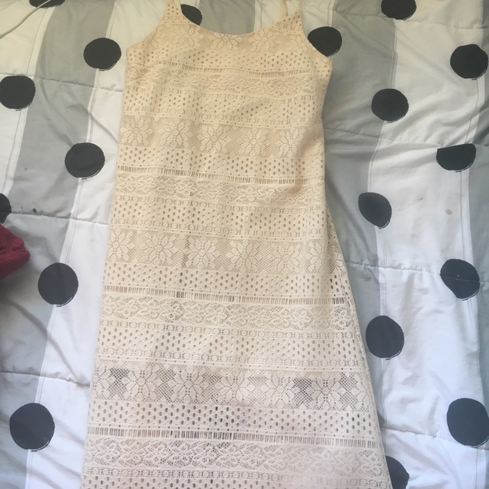 Cream dress