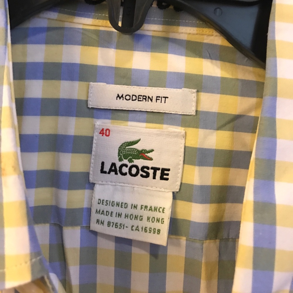 Lacoste Button Down - image 3