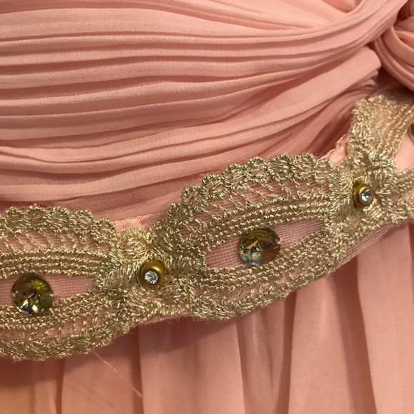 Macrame one-shoulder formal/semi-formal dress - Picture 5 of 6