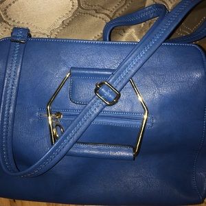 Leather strap bag