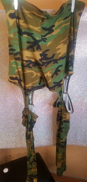 Plus size Army Leggings - Picture 2 of 2