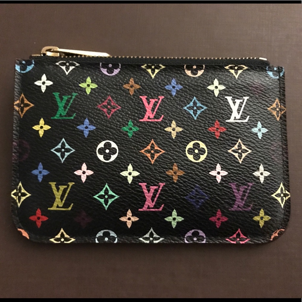 Louis Vuitton Multicolor Monogram Key Coin Case