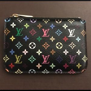 Louis Vuitton Multicolor Monogram Key Coin Case
