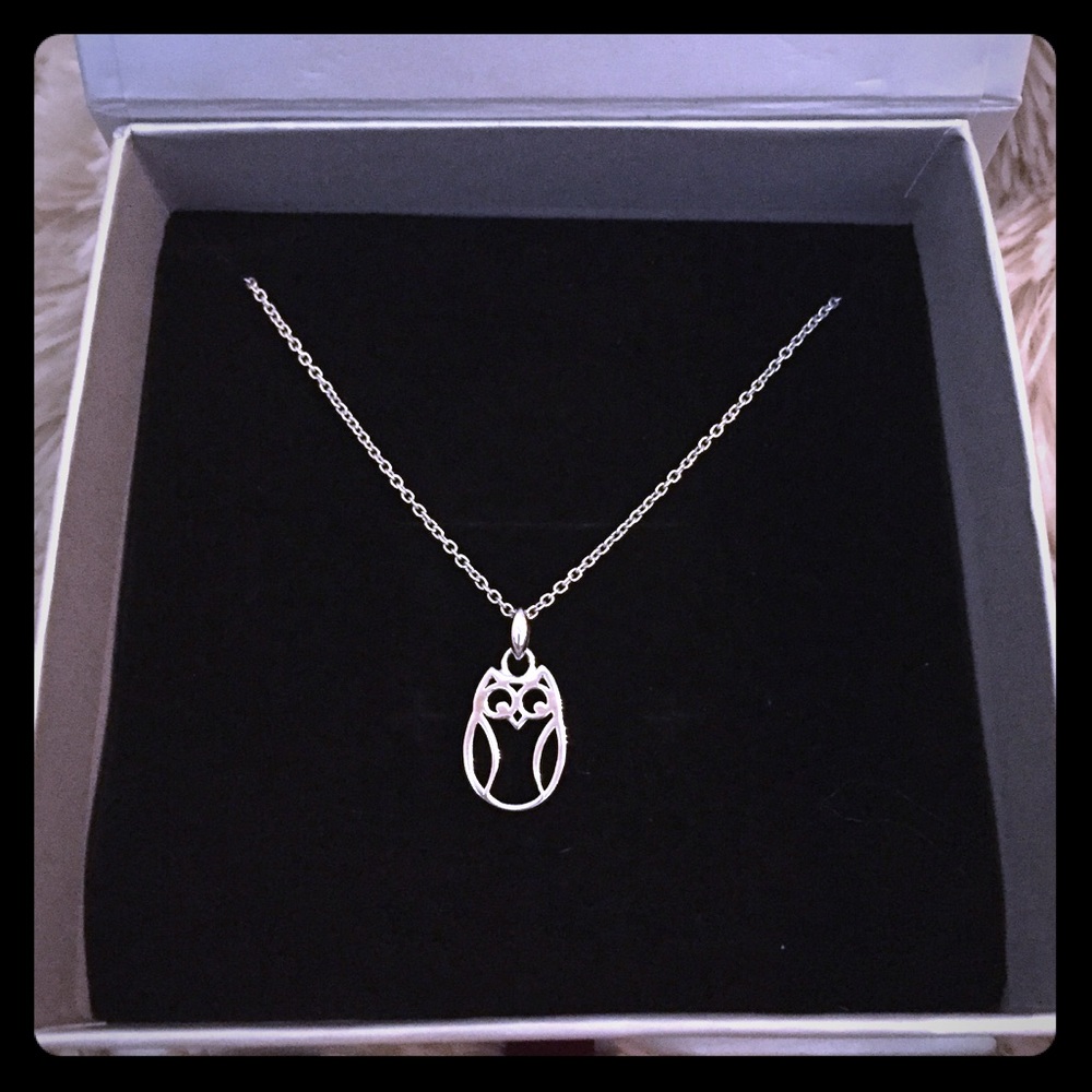 Borsheims KKG Owl Necklace