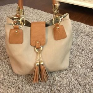 Charming Charlie faux leather handbag
