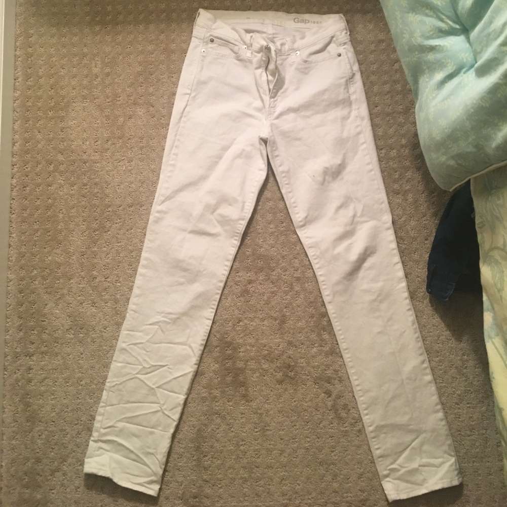 GAP white jeans