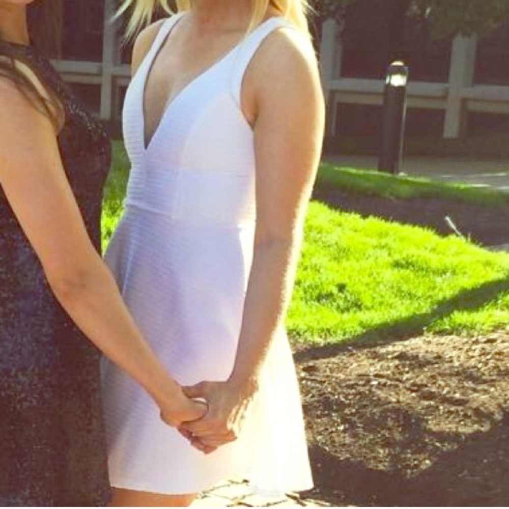 White Charolette Russe Dress