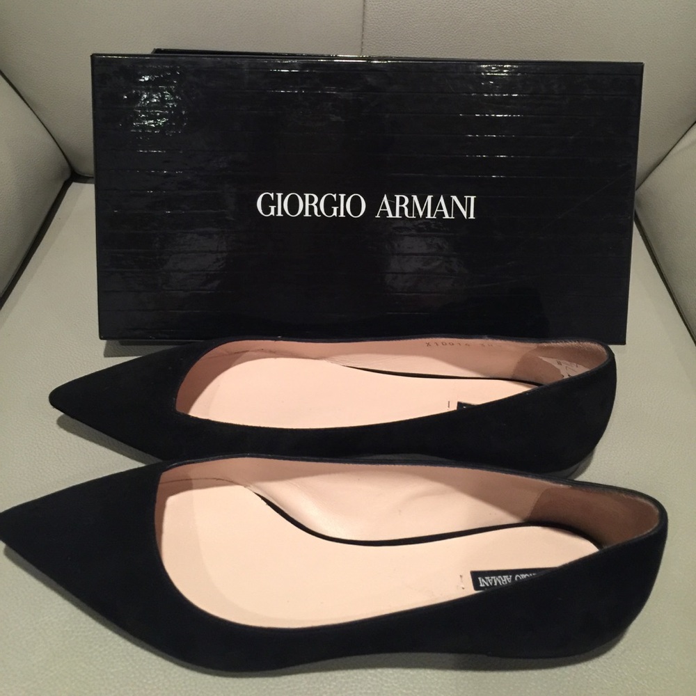 New, Giorgio Armani flats