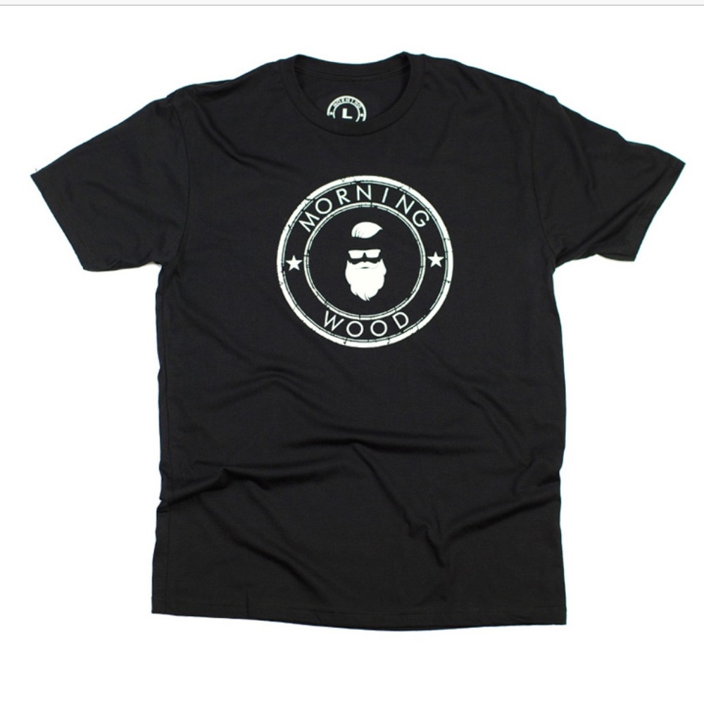 Trendy Men's T-shirt - Morning Wood Tee