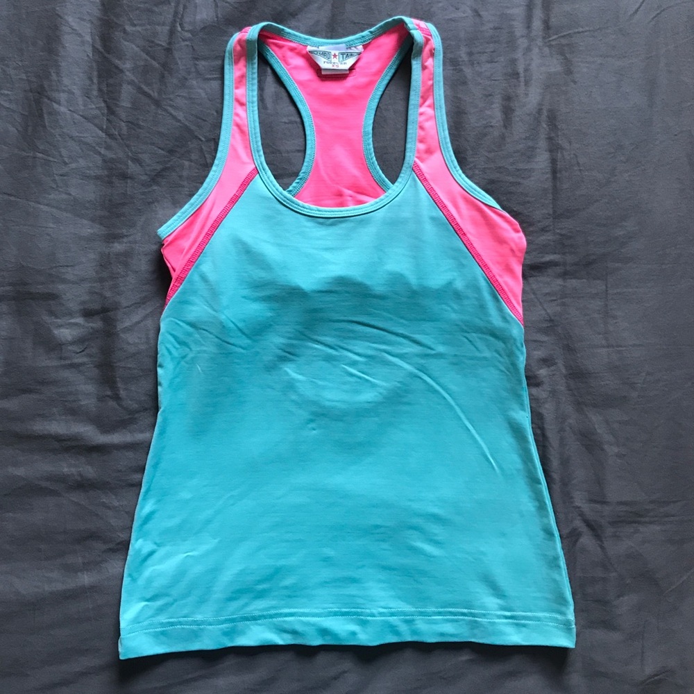 Hard Tail Spandex Workout Tank Top