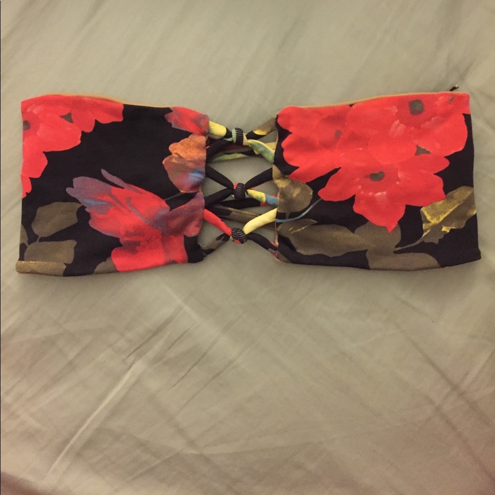 San Lorenzo strapless top