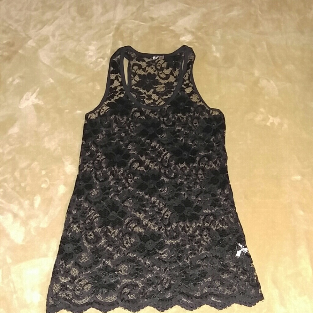 Lace tank top