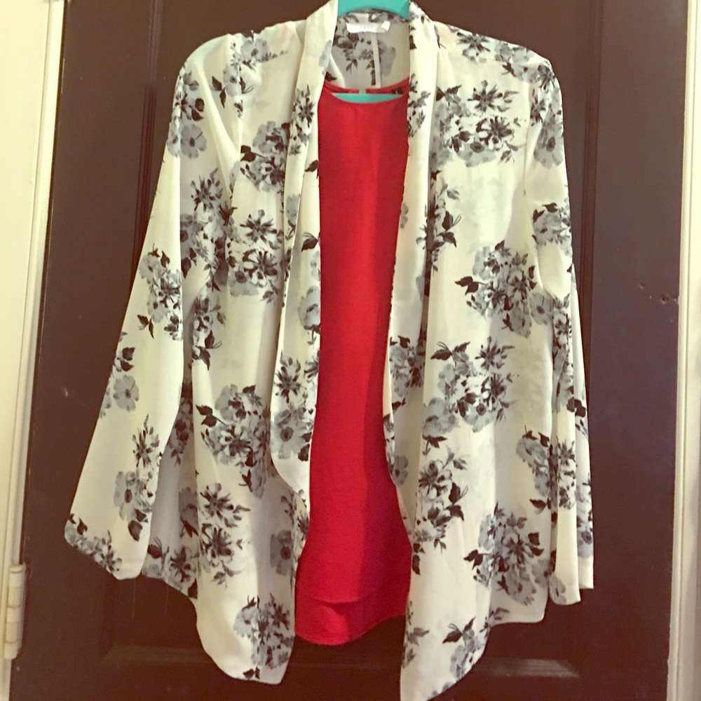 Office cardigan